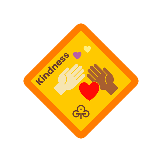 Brownies Kindness woven badge