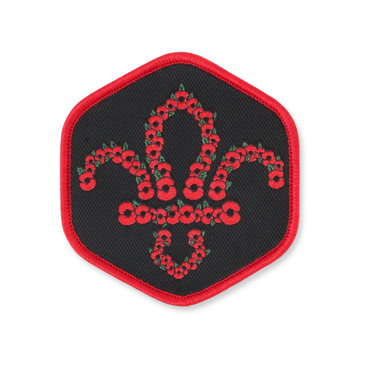 Poppy & Scouts FDL Poppy Blanket Badge
