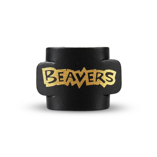 Beaver Logo Leather Woggle