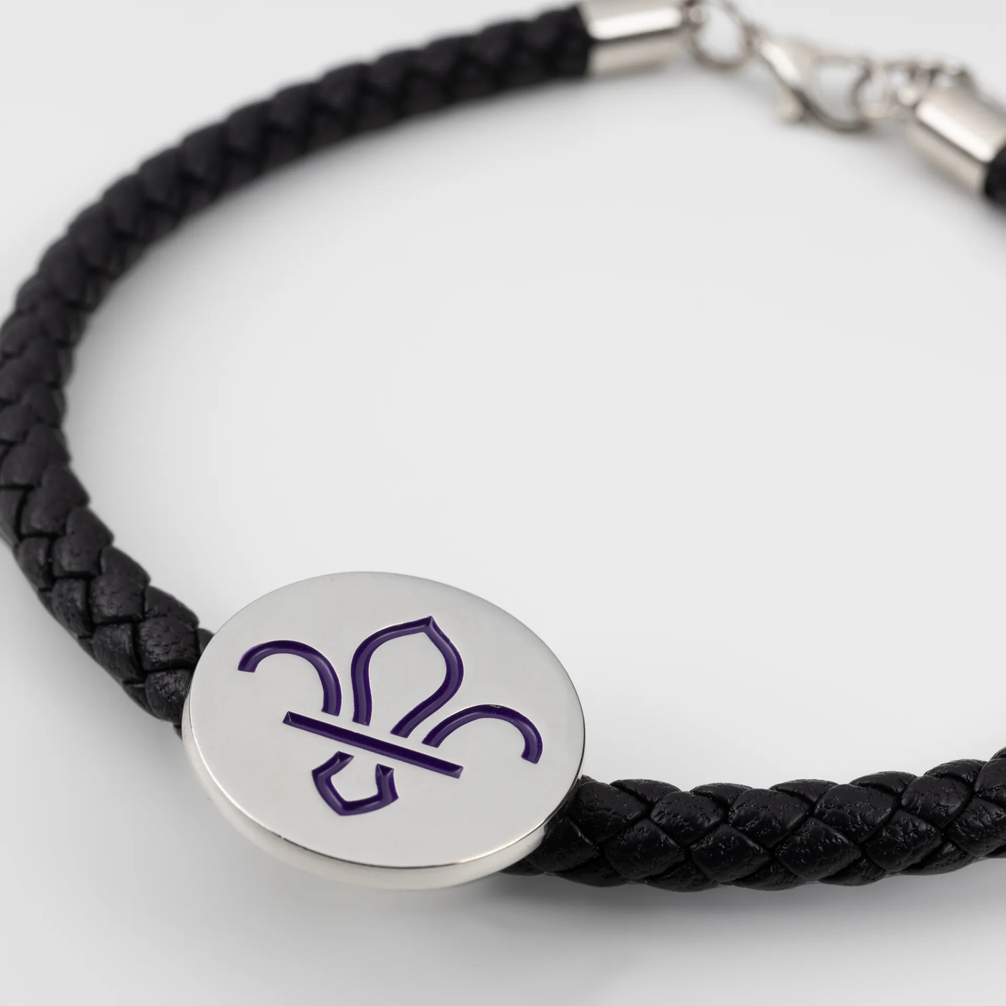 Scouts Fleur de Lis PU Woven Bracelet