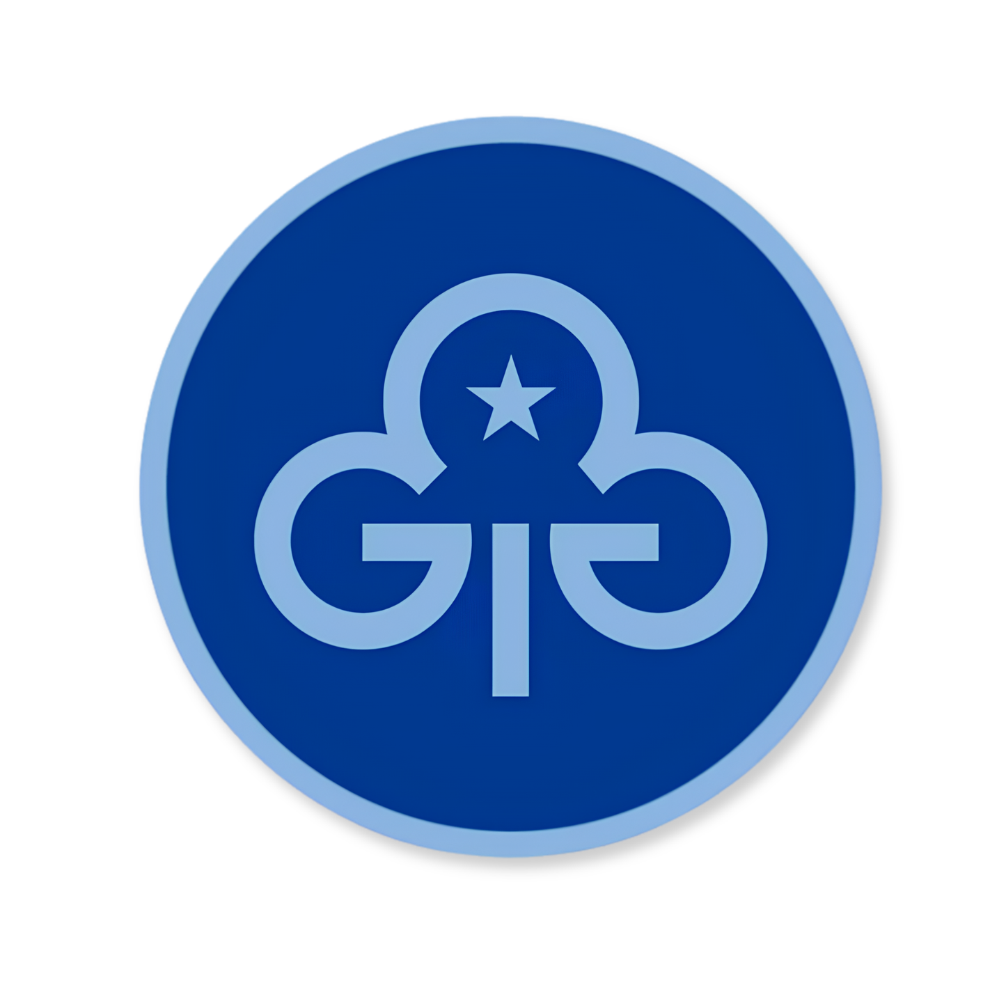 Guides trefoil woven badge