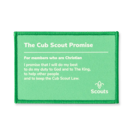Cubs Promise Blanket Badge - Christian