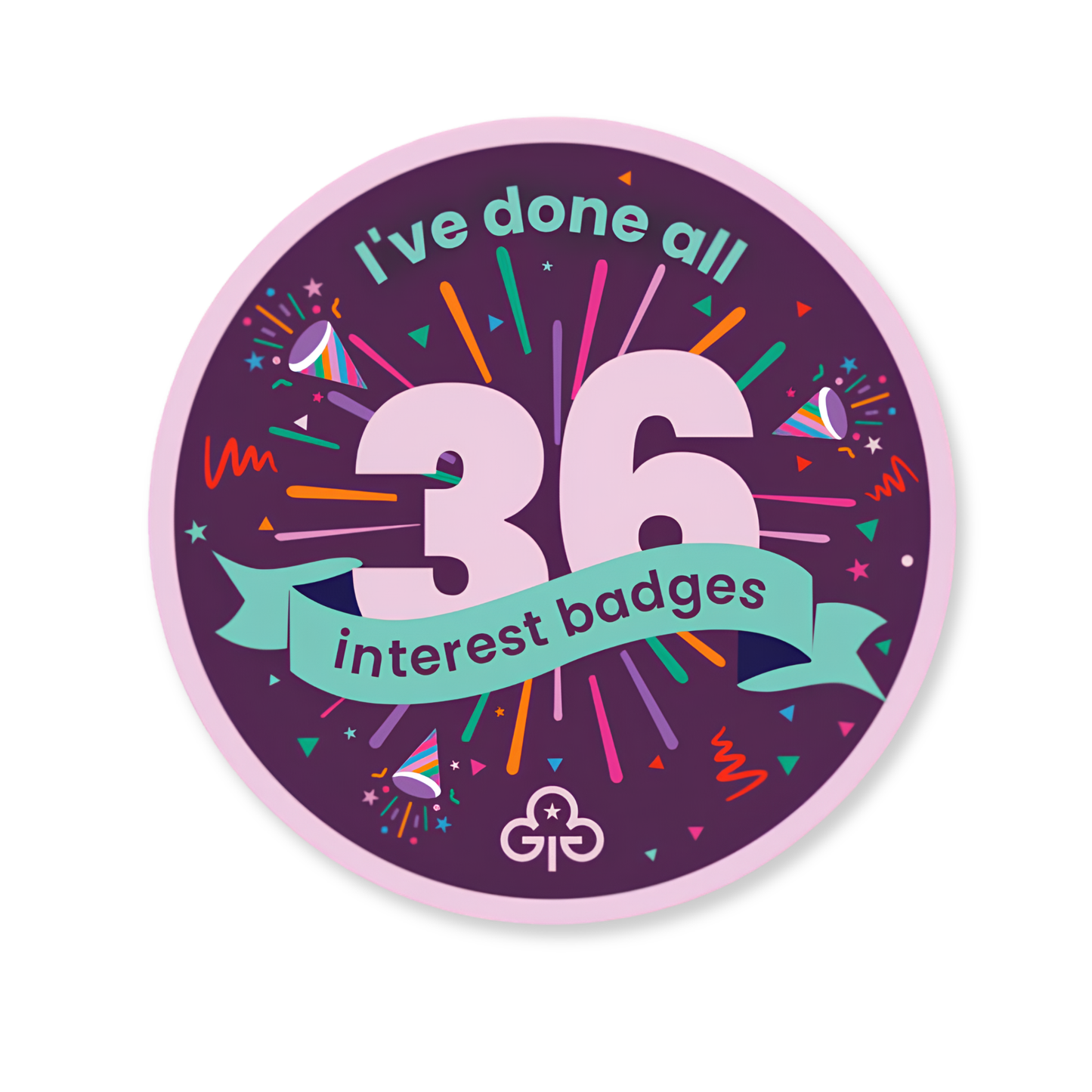 I've done all 36 Interest Badges - Rangers Woven Badge
