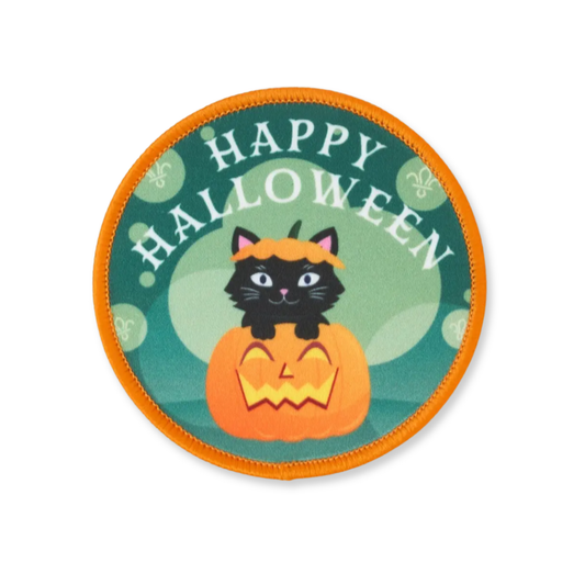 Happy Halloween 2025 Blanket Badge
