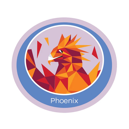 Phoenix emblem - woven