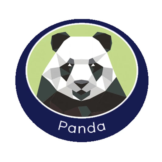 Panda emblem - metal