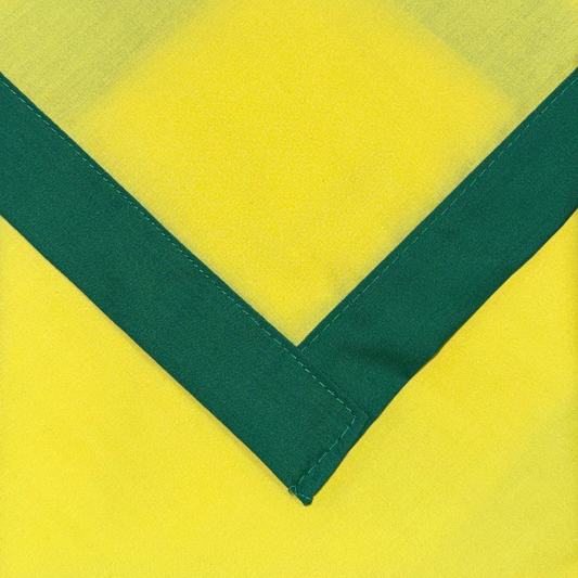 Child Necker with Trim - Yellow / Emerald