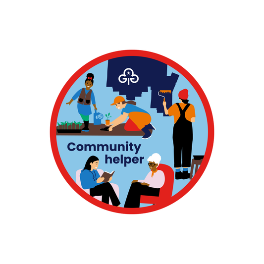 Community Helper woven badge