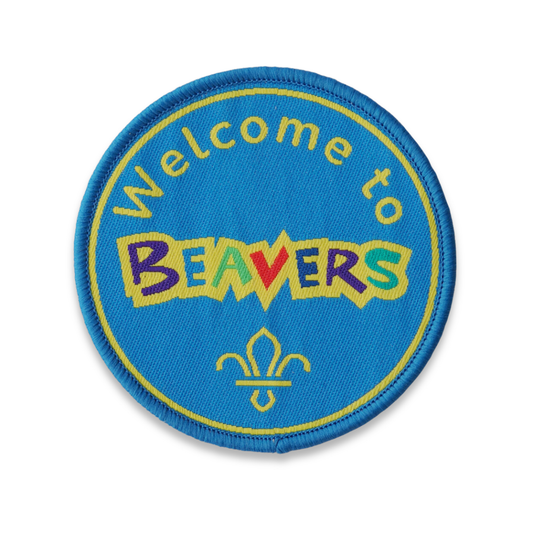 Beavers Welcome Blanket Badge