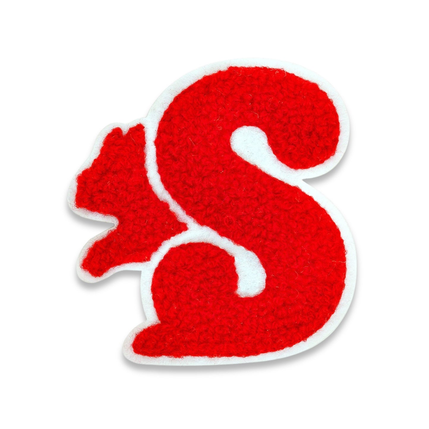 Squirrels Chenille Blanket Badge