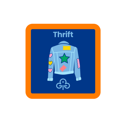 Guides Thrift woven badge