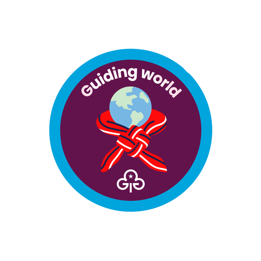 Rangers Guiding World woven badge