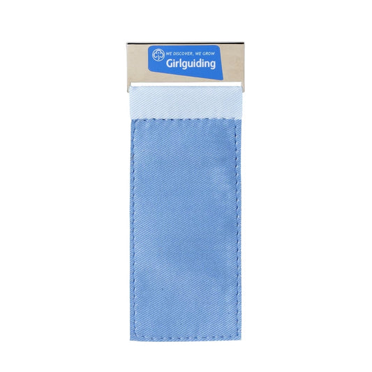 Rainbows leader pale blue badge tab
