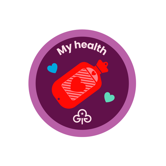 Rangers My Health woven badge