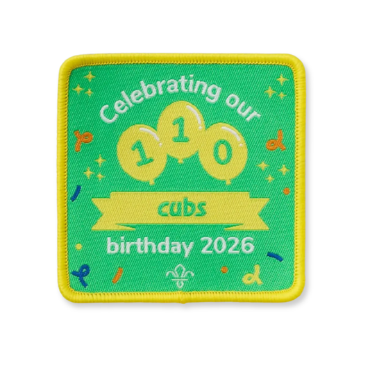 Cubs 110th Birthday Celebration Blanket Badge