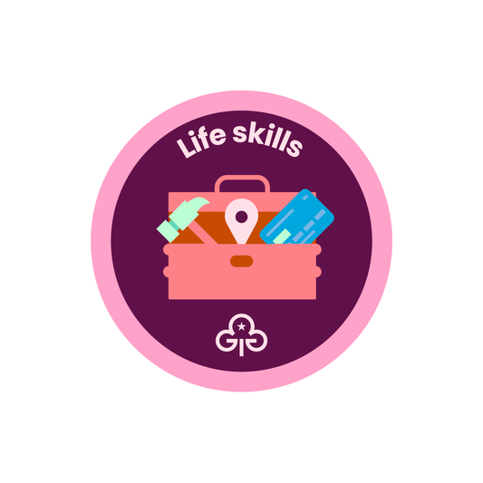 Rangers Life Skills woven badge