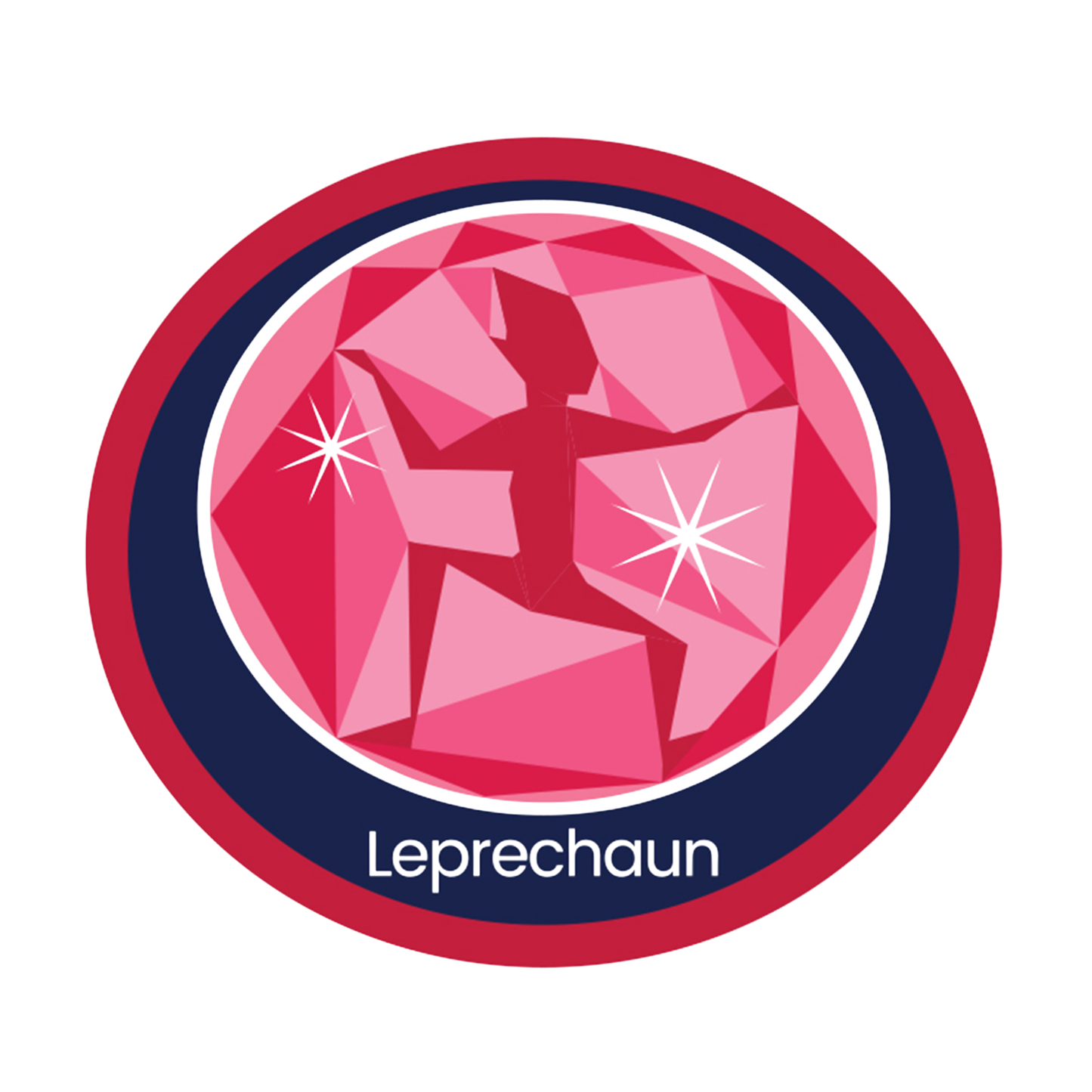 Leprechaun Emblem - Woven
