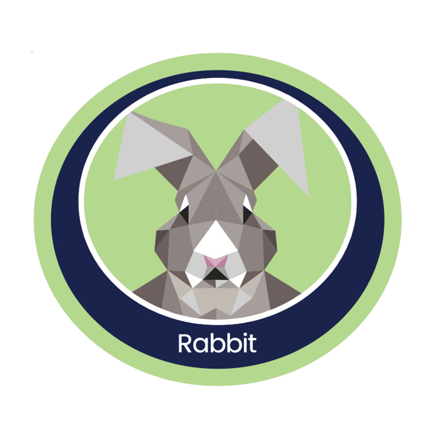 Rabbit Emblem - Woven