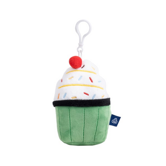 Cupcake Plush Keyring