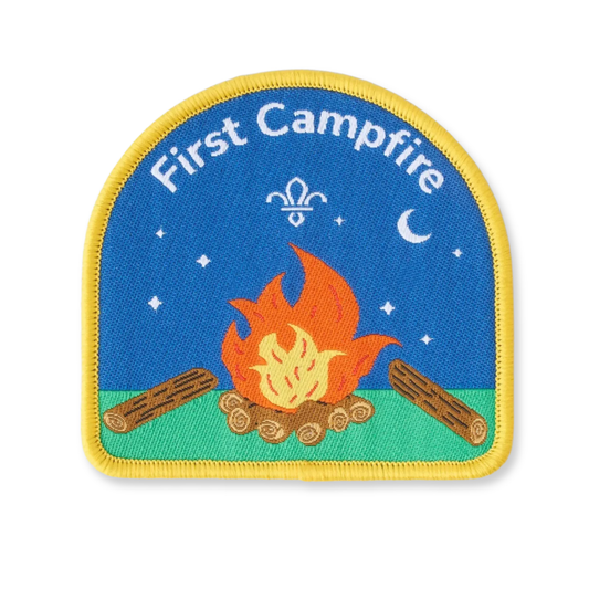 Scouts Blanket Badge - First Campfire
