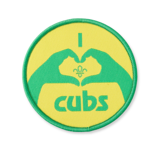 Cubs - I Heart Cubs Blanket Badge