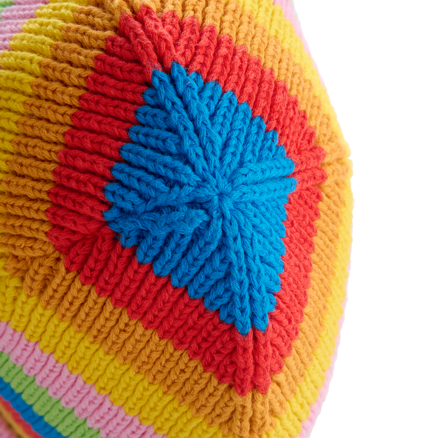 Rainbows Striped Beanie - One size