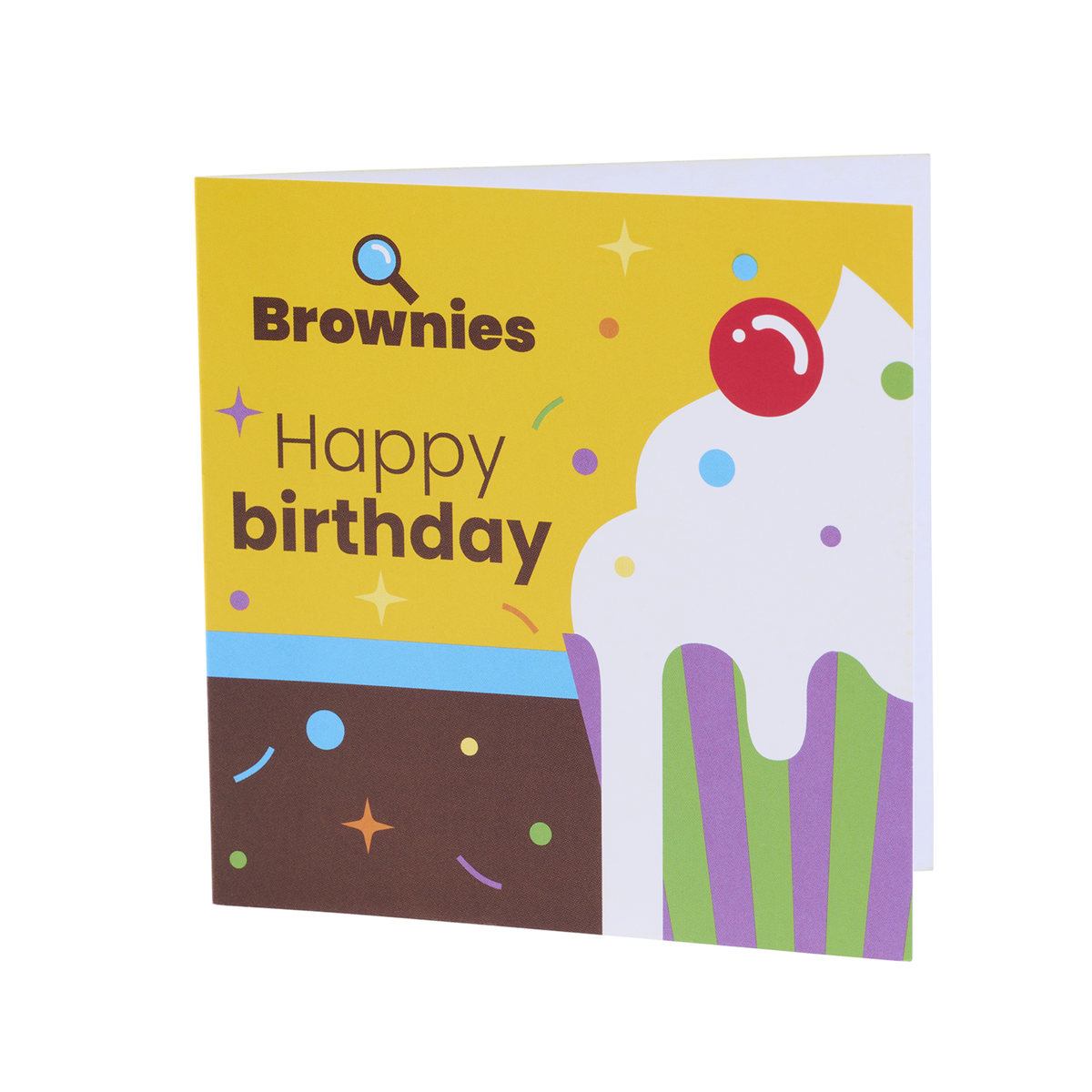 Brownie cards - Birthday (6 pack)