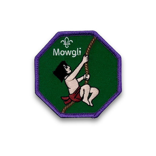 Mowgli - Cub Leader woven badge