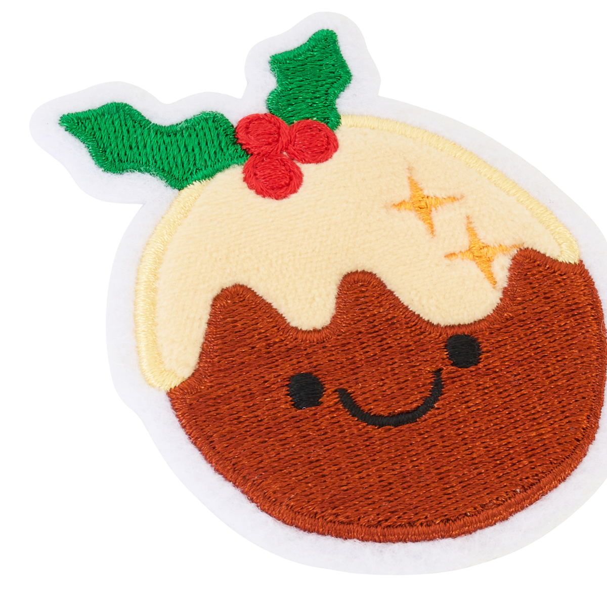 Christmas Pudding Blanket Badge