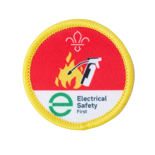 Cub Fire Safety Activity Badge - NEW