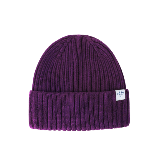 Ribbed Beanie - FDL - Purple