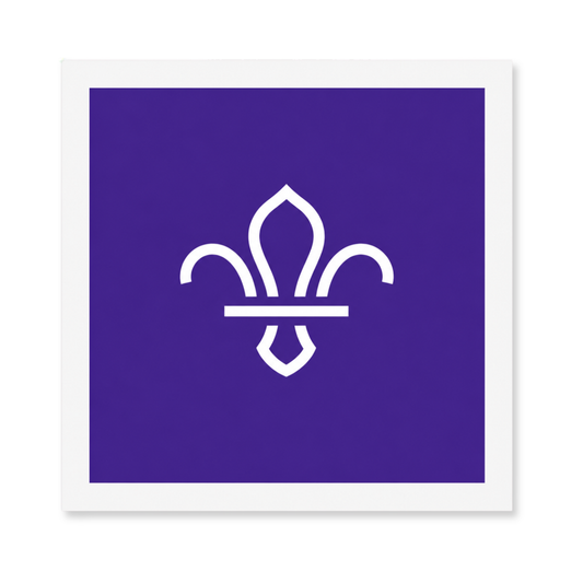 Fleur de Lis greeting card - Blank