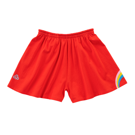 Rainbows uniform flippy shorts