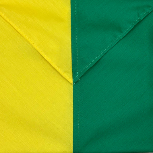 Adult Necker Half & Half - Yellow / Emerald