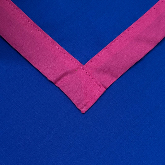 Child Necker with Trim - Royal / Cerise
