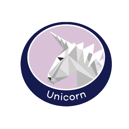 Unicorn Emblem - Metal