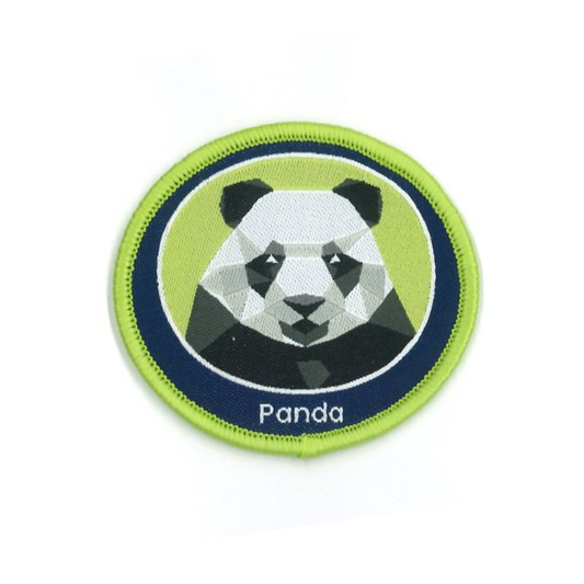 Panda Emblem - Woven