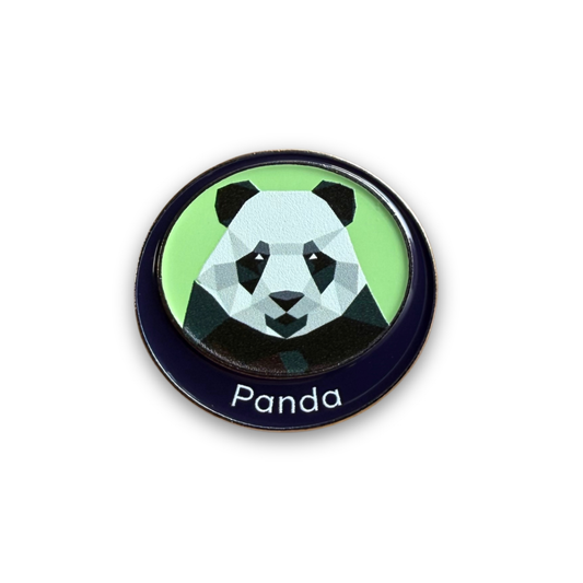 Panda Emblem - Metal