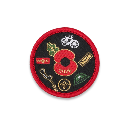 Poppy & Scouts Uniform Badge