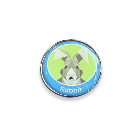 Rabbit Emblem - Metal