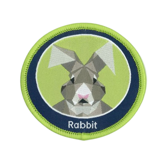 Rabbit Emblem - Woven
