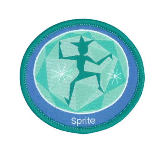 Sprite Emblem - Woven