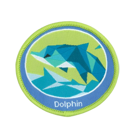 Dolphin Emblem - Woven