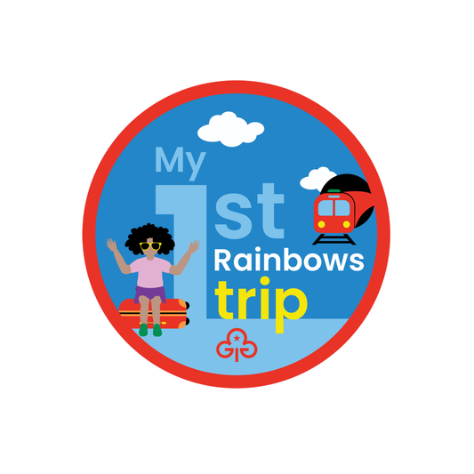 My First Rainbow Trip Woven Badge