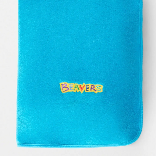 Beavers Fleece Blanket- Personalised