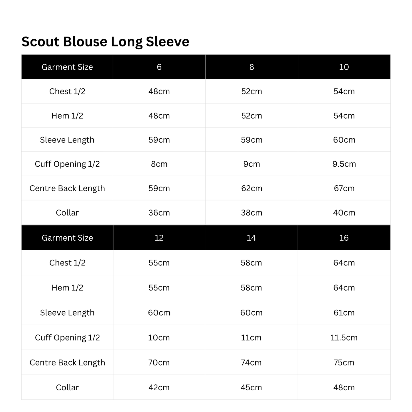 Scouts Uniform Blouse