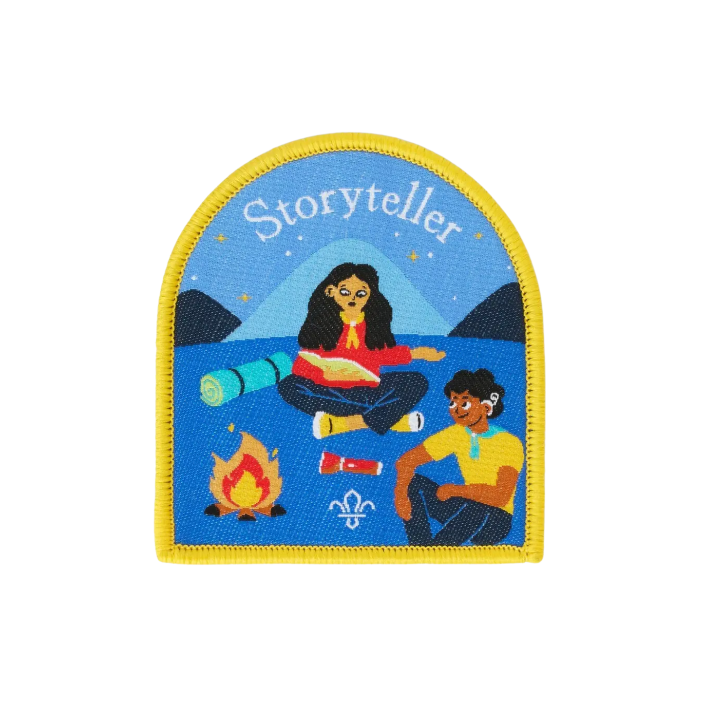 Campfire Storyteller Blanket Badge