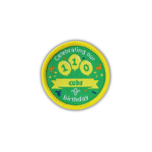 Cubs 110th Birthday Uniform Badge