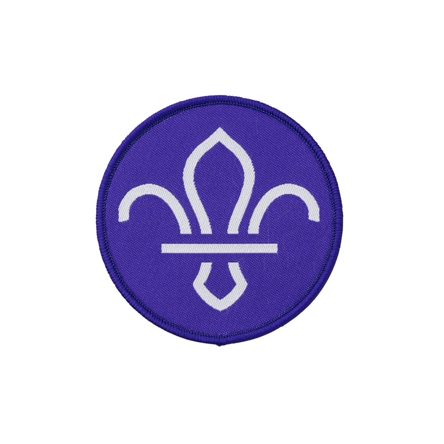 Fleur de Lis Scouts Woven Blanket Badge