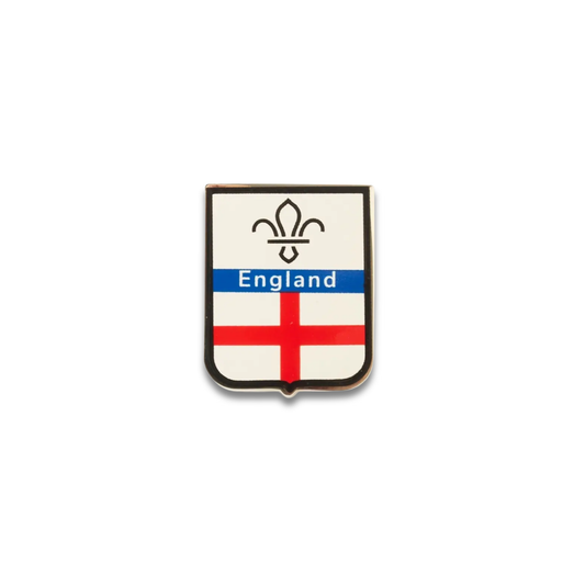England Fleur de Lis Scouts Pin Badge